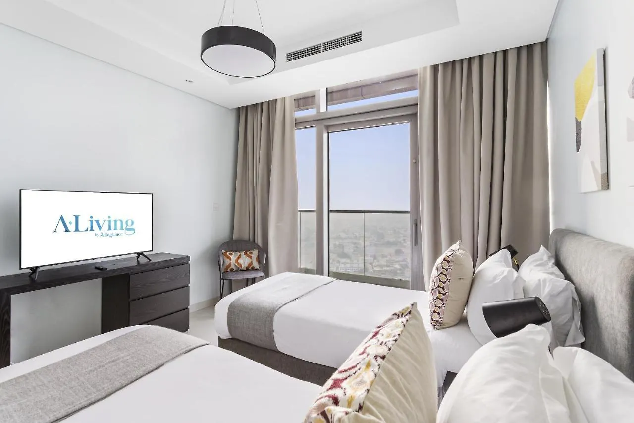 Apartment Aliving Luxury 2Br With Infinity Pool At Paramount Hotel Midtown Close To Dubai Mall & Burj Khalifa